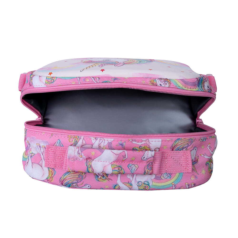 Rainbow Unicorn Hard Top Lunch Bag