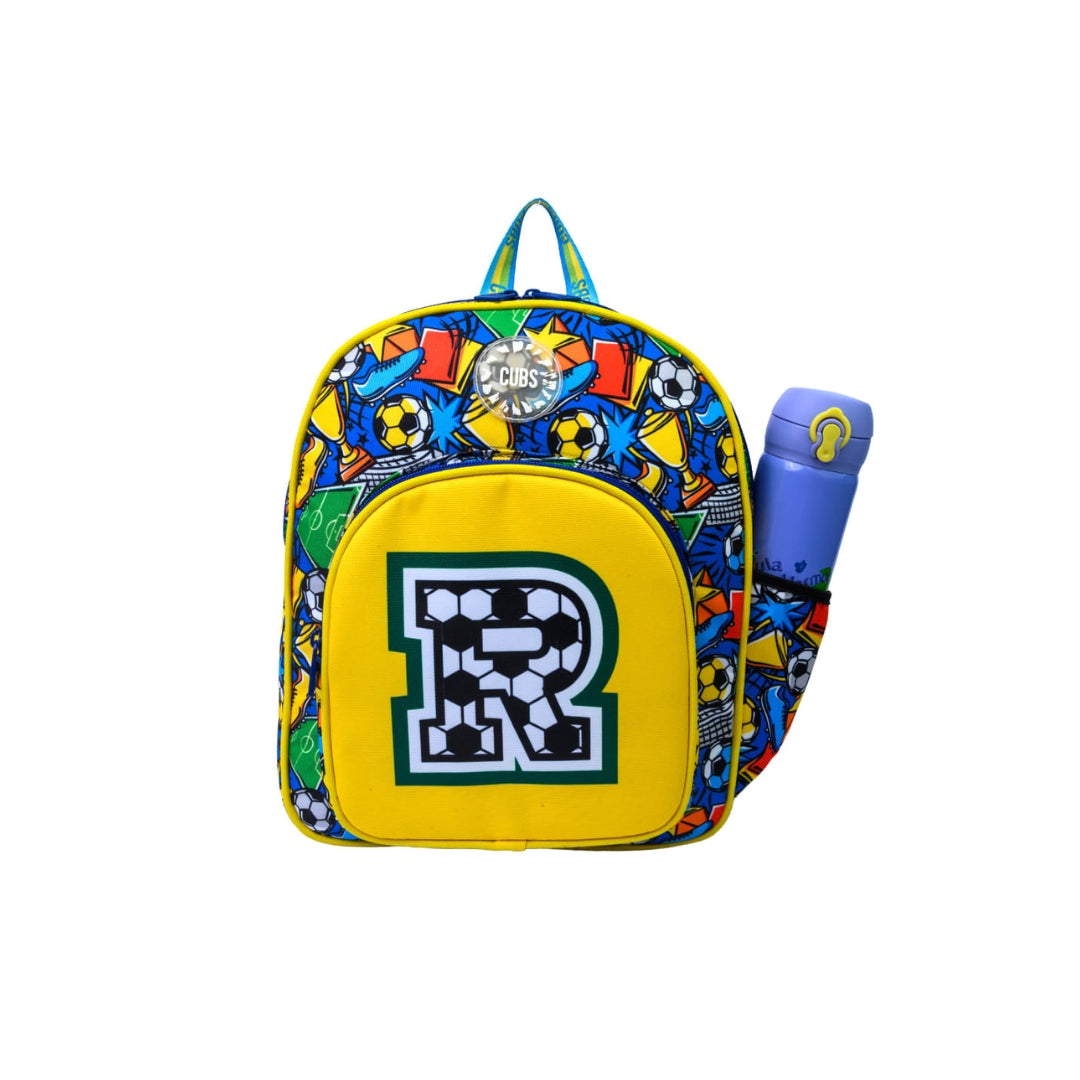 Football Fan Letter R Nursery Backpack