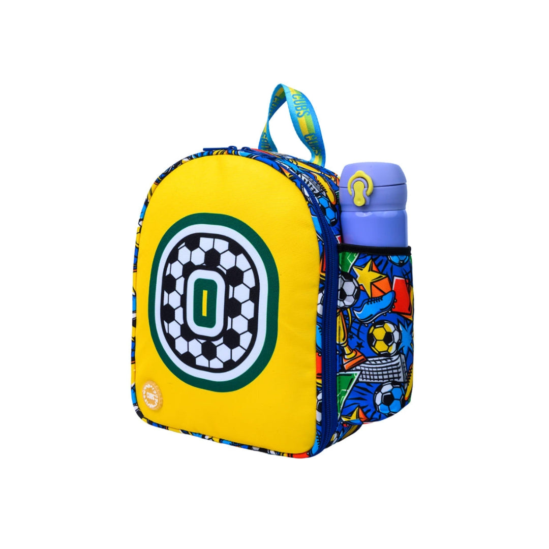 Football Fan Letter O Nursery Lunch Backpack