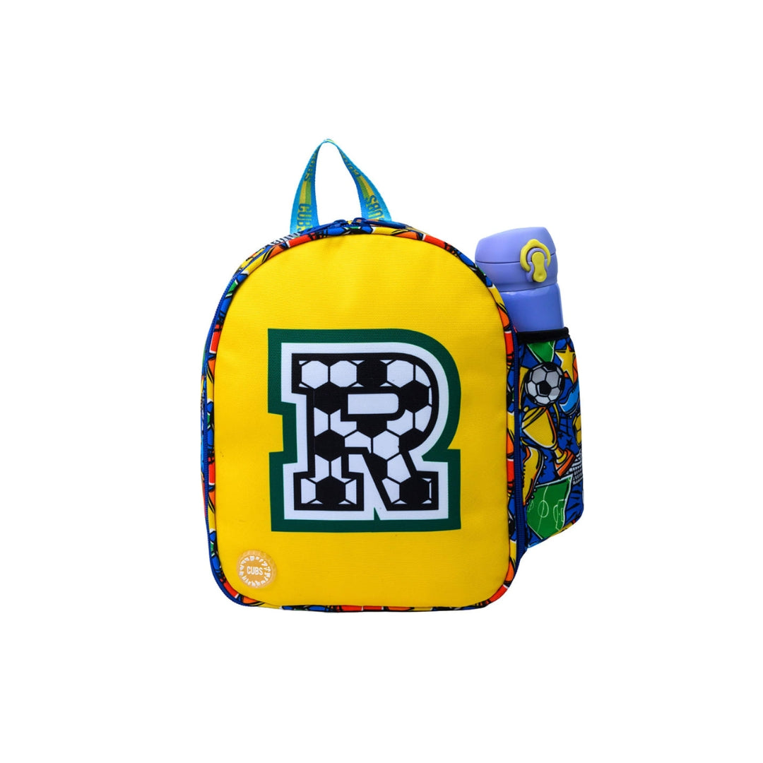 Football Fan Letter R Nursery Lunch Backpack
