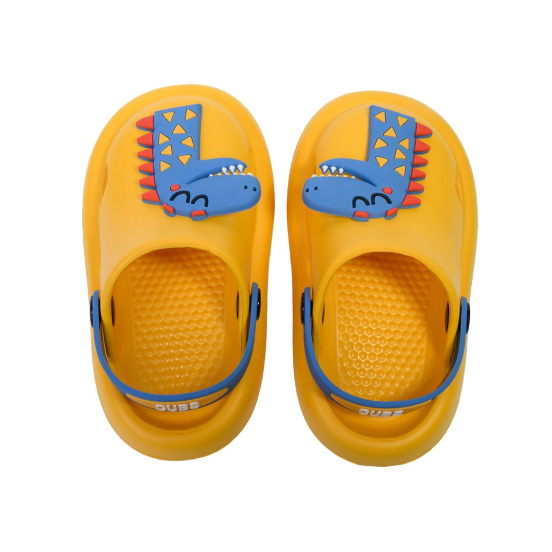 Blue Dino Clogs