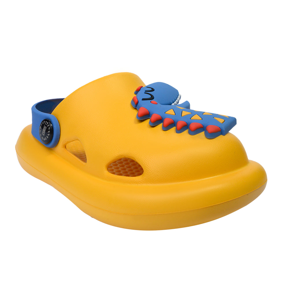 Blue Dino Clogs