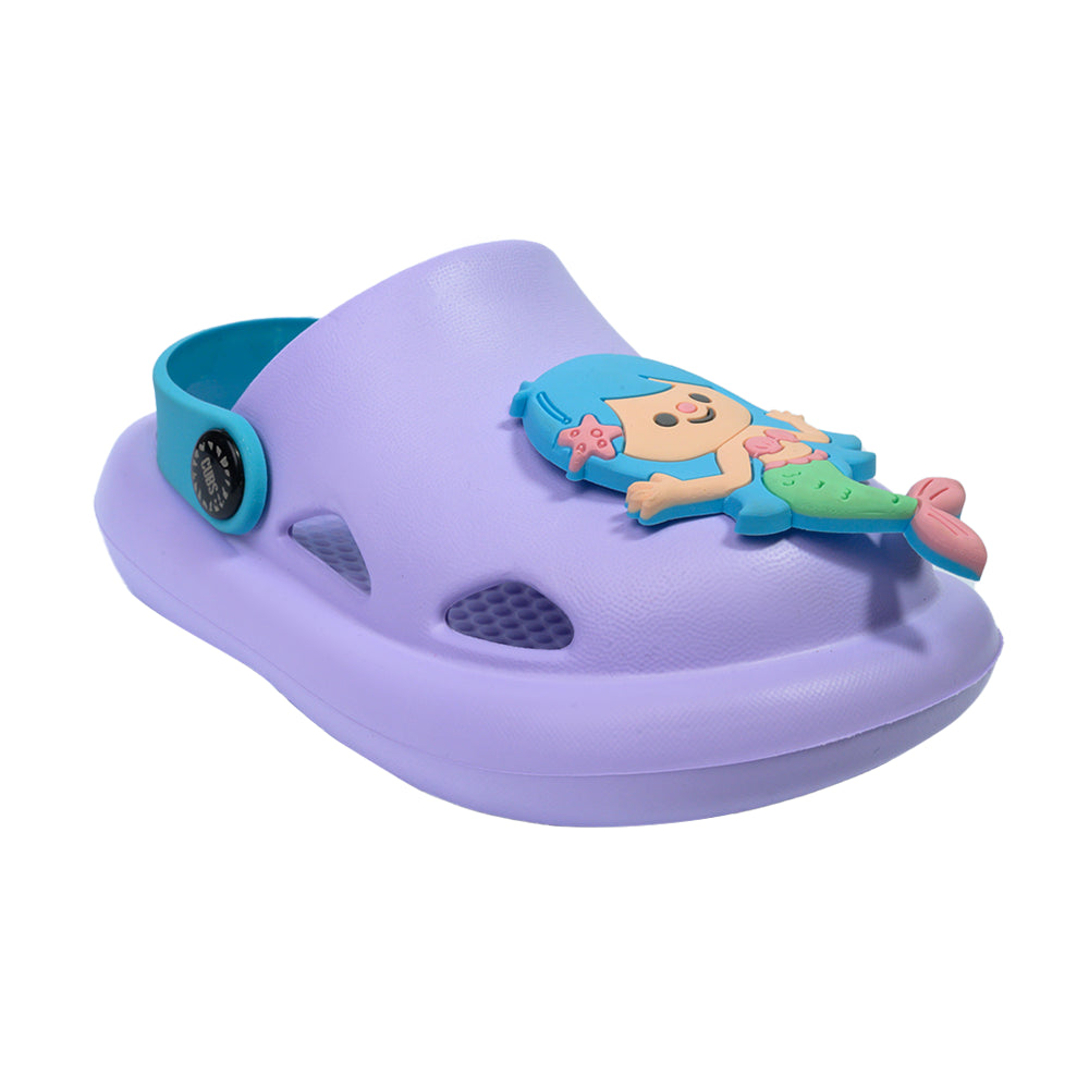Lilac Mermaid Clogs