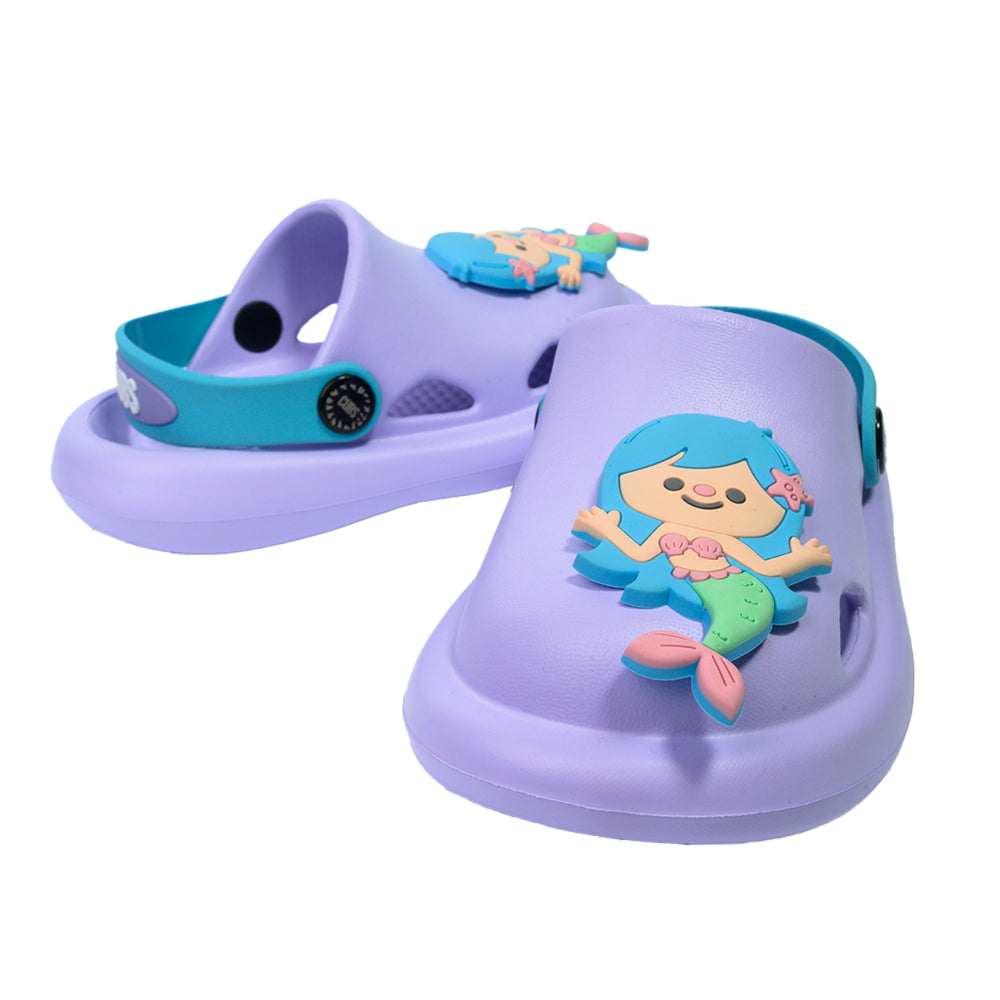 Lilac Mermaid Clogs