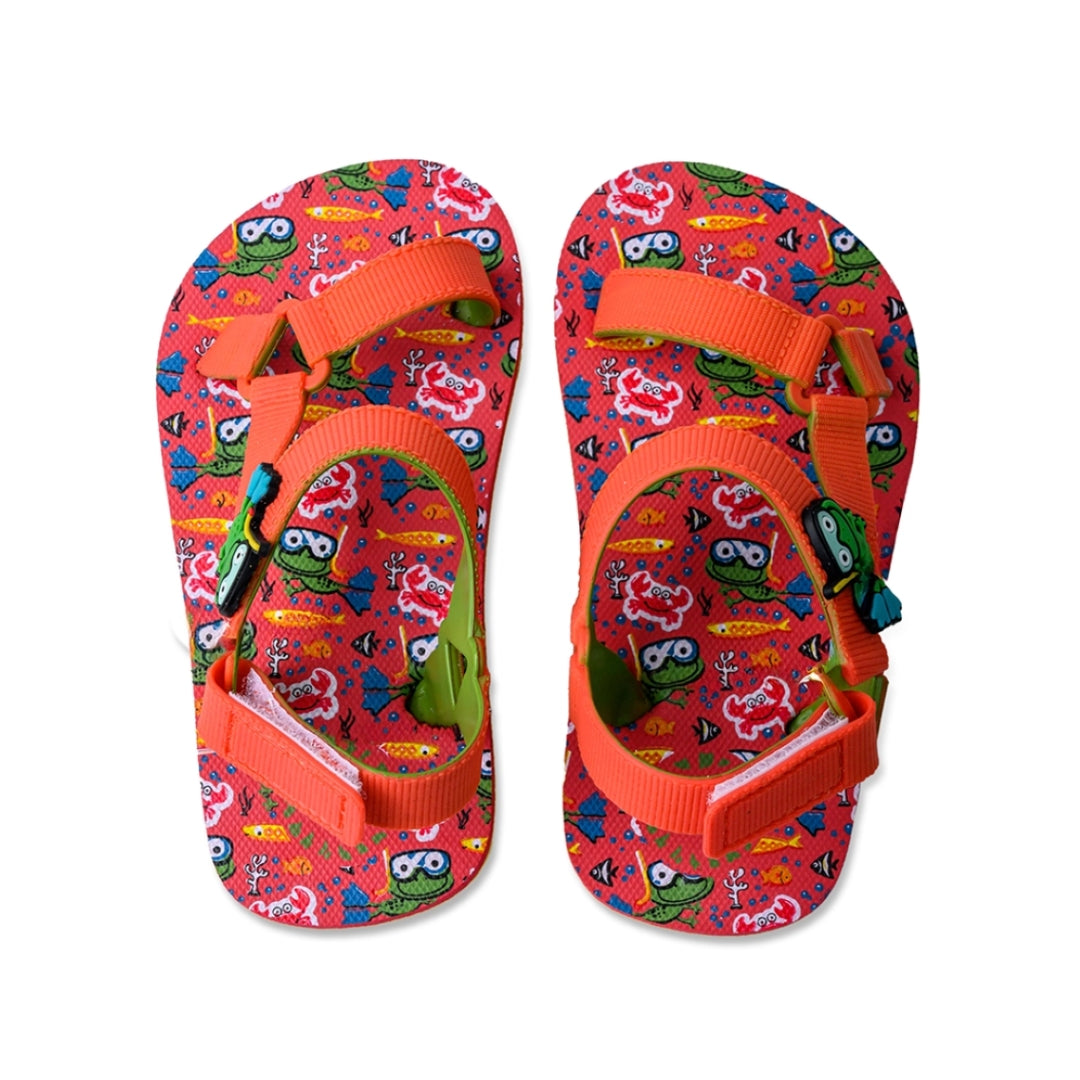 Snorkling Frog Sling Sandals