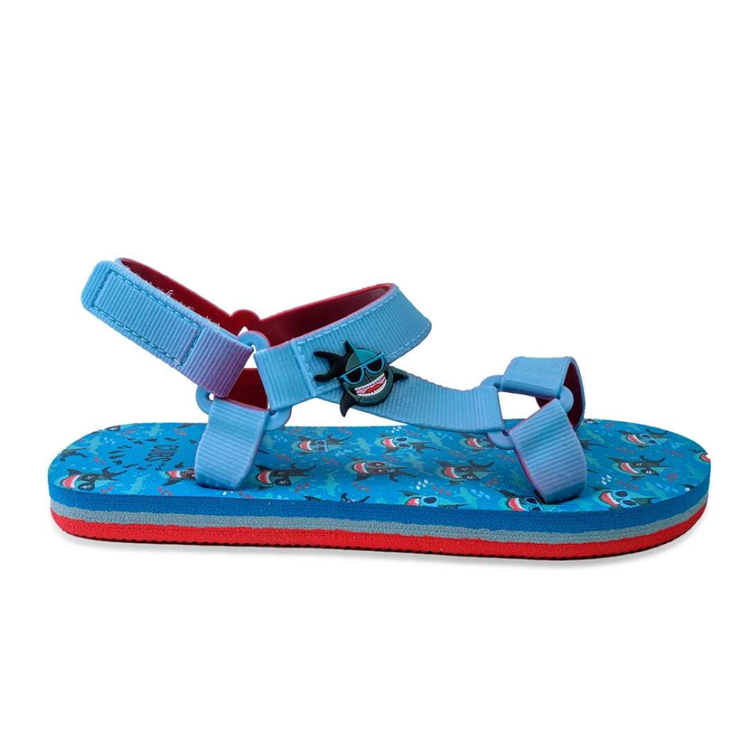 Dangerous Shark Sling Sandals