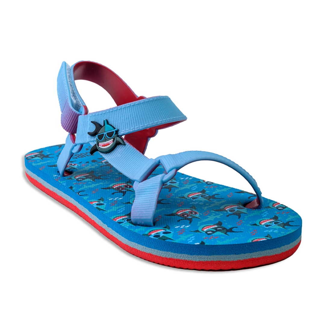 Dangerous Shark Sling Sandals