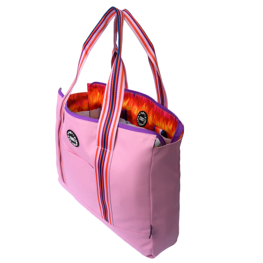 Dripping Paint & True Pink Tote Bag