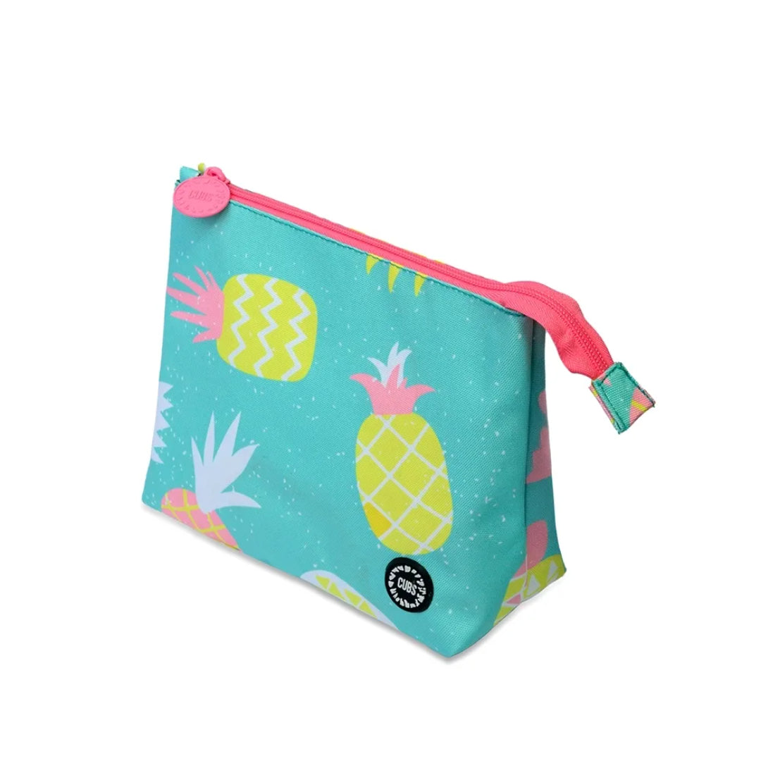 Pastel Pineapples Medium Pouch