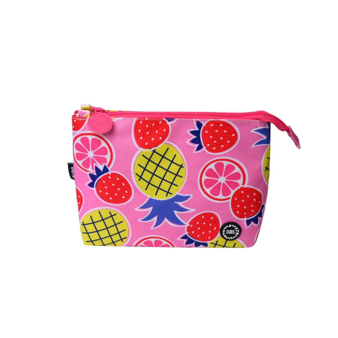 Pineapple And Strawberry Medium Pouch