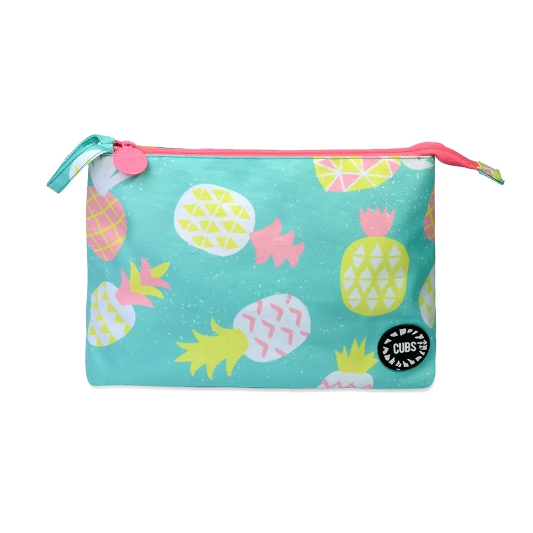 Pastel Pineapples Large Pouch