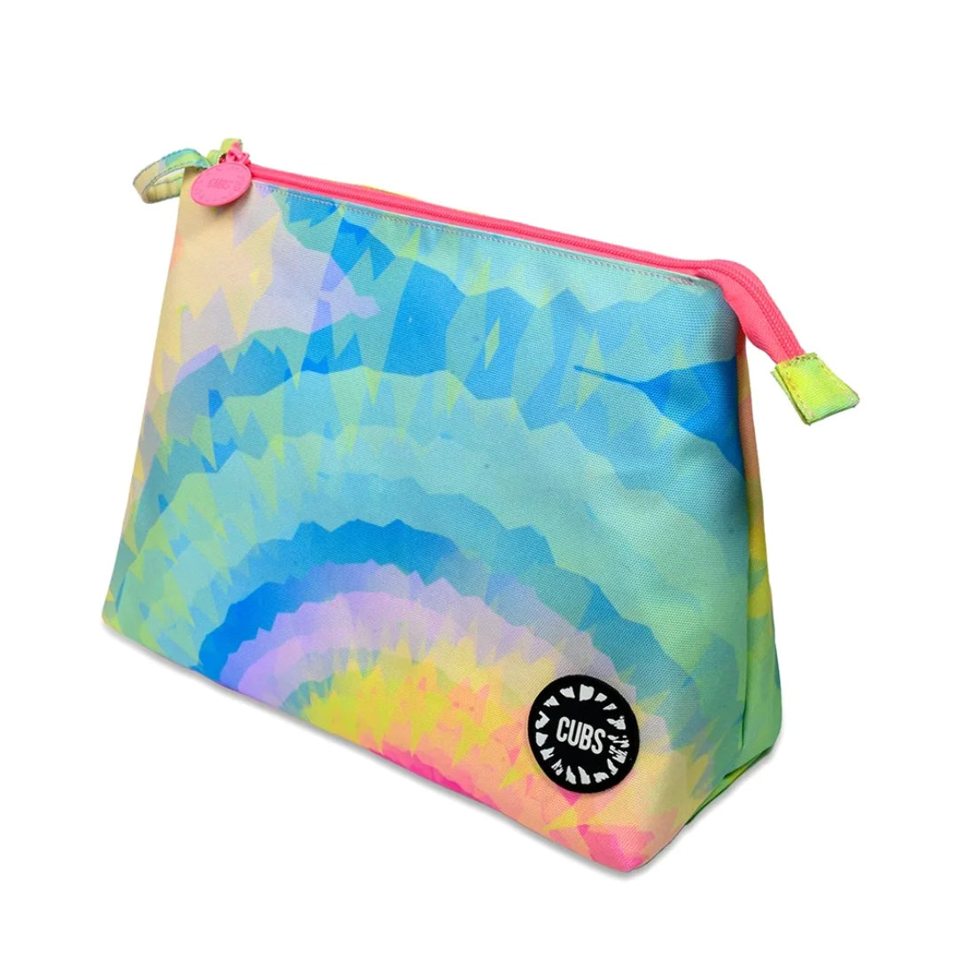 Pastel Tie Dye Large Pouch