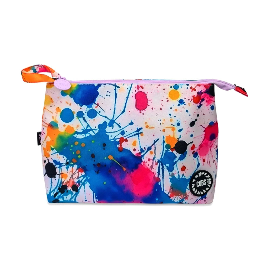Splashing Paint Large Pouch