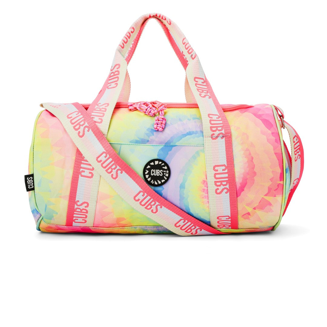 Pastel Tie Dye Medium Duffle Bag