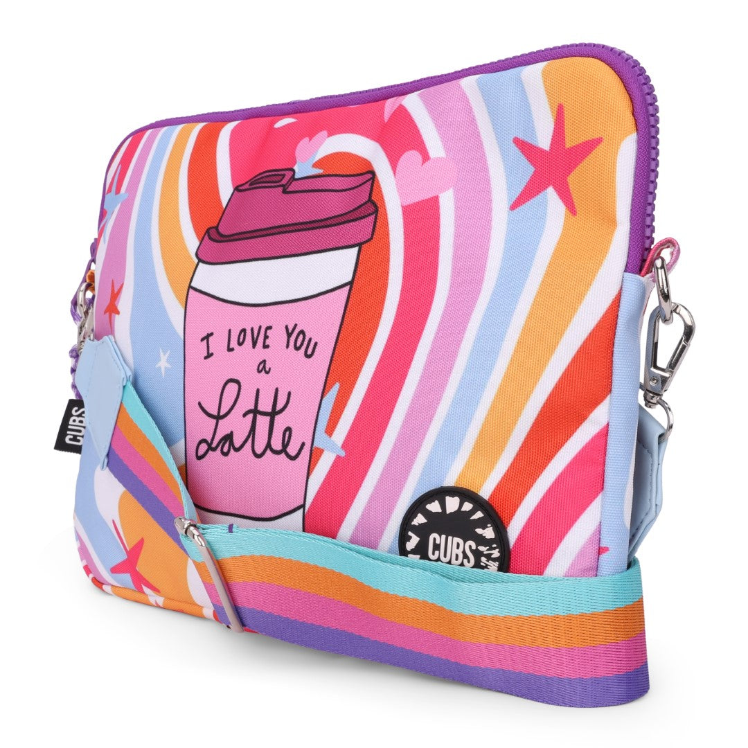 I Love You a Latte Laptop Sleeve 13" – 2.5