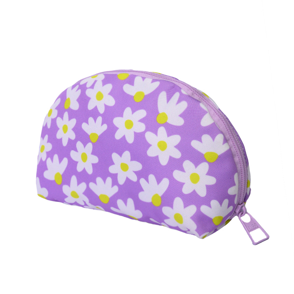 Lilac & Yellow Round Multiuse Make Up Set