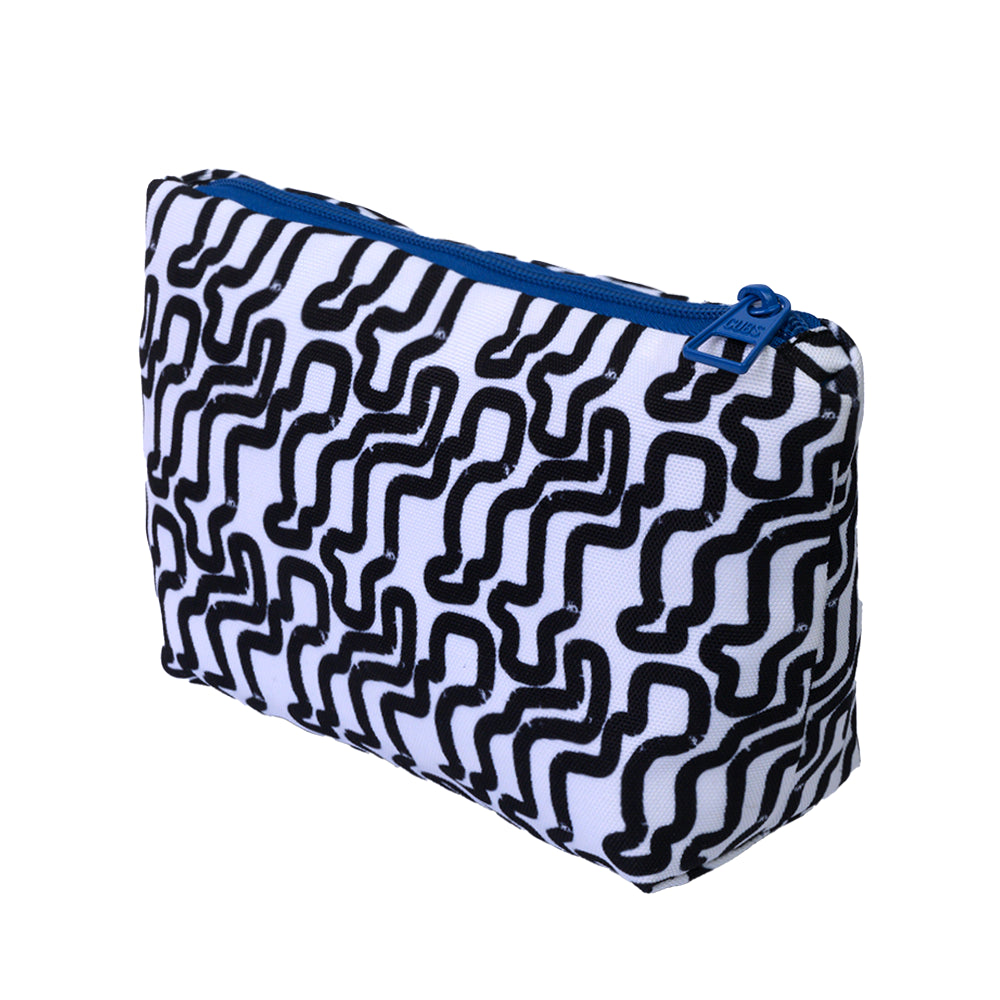Blue Black and Yellow Box  Multiuse Make Up Set