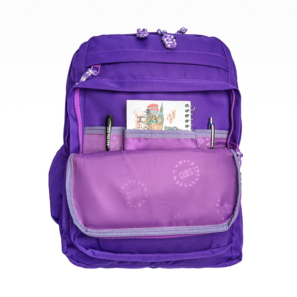 Cubs Purple backpack XXL