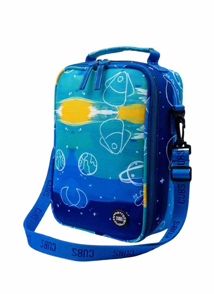 Shades of Blue universe Lunch bag  Senior