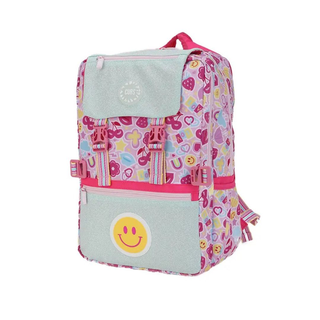 Pinky Smile Clip & Go Backpack 36L