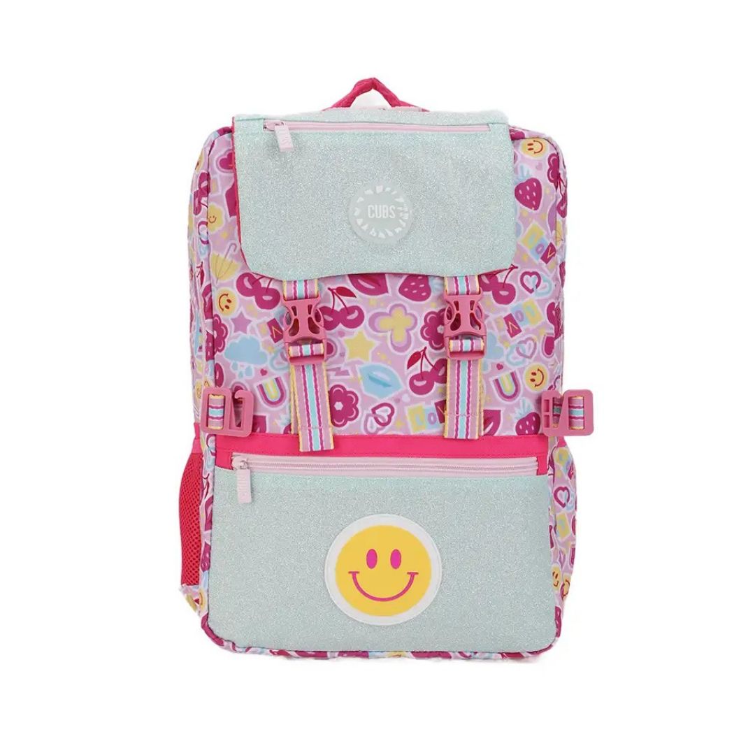 Pinky Smile Clip & Go Backpack 36L