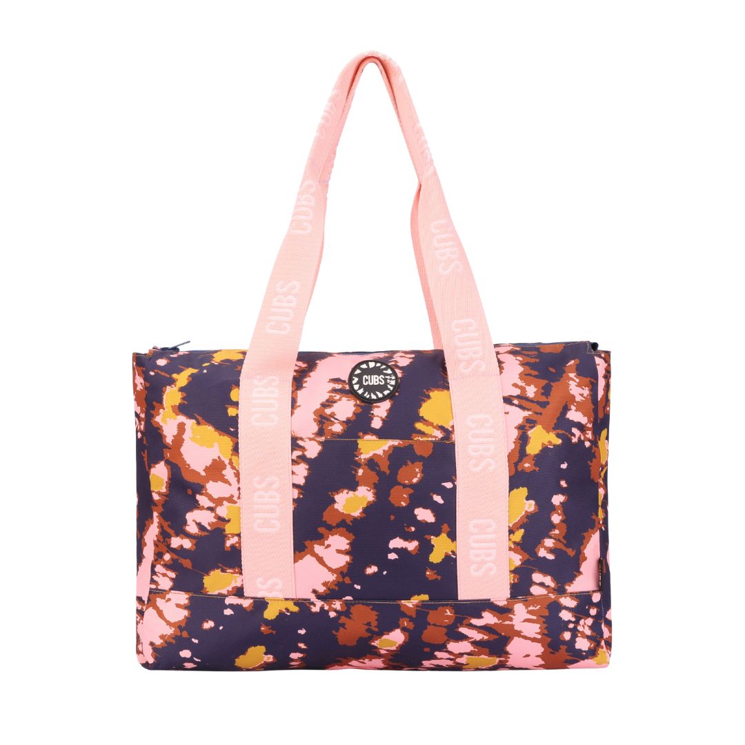 Shades of Tie Dyes Double Face Tote Bag 19 L
