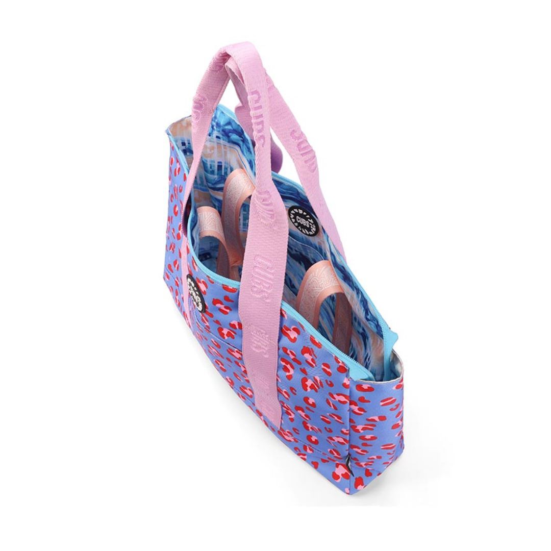 Blue Vibes Only Double Face Tote Bag 19 L