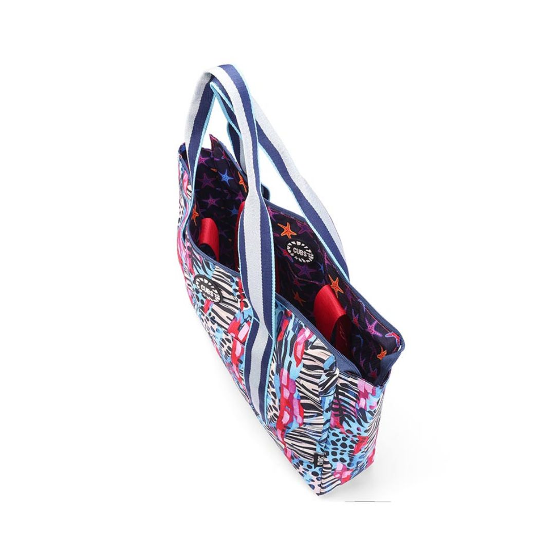 Art and Dark Stars Double Face Tote Bag 19 L