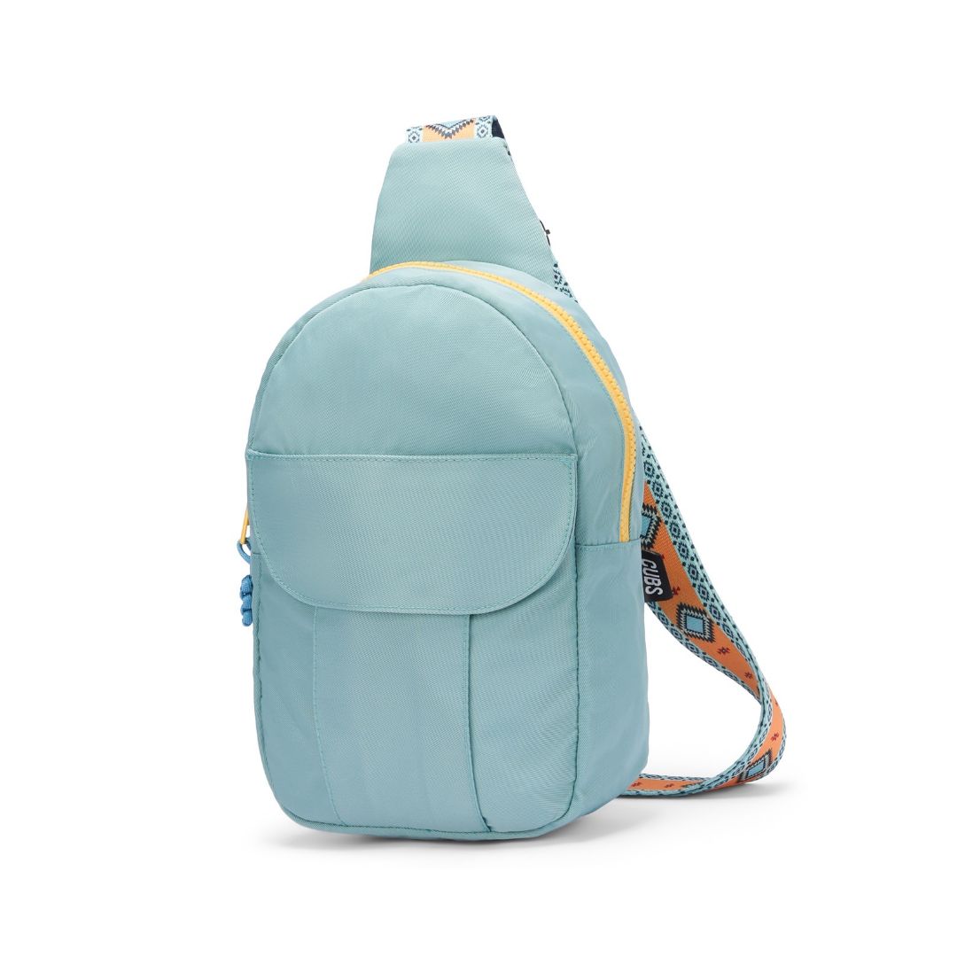 Front Locked Pocket Sling Bag