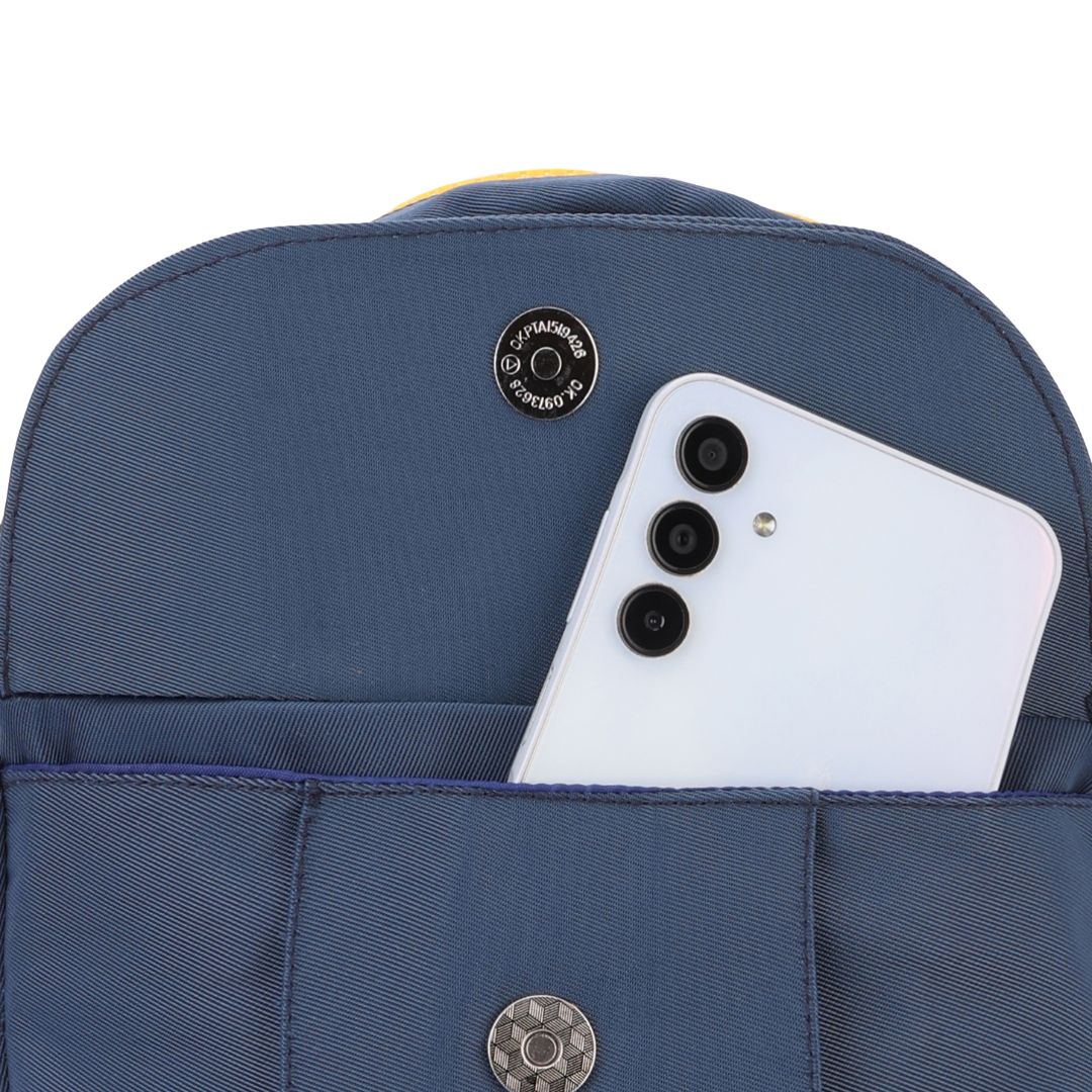 Front Locked Pocket Sling Bag