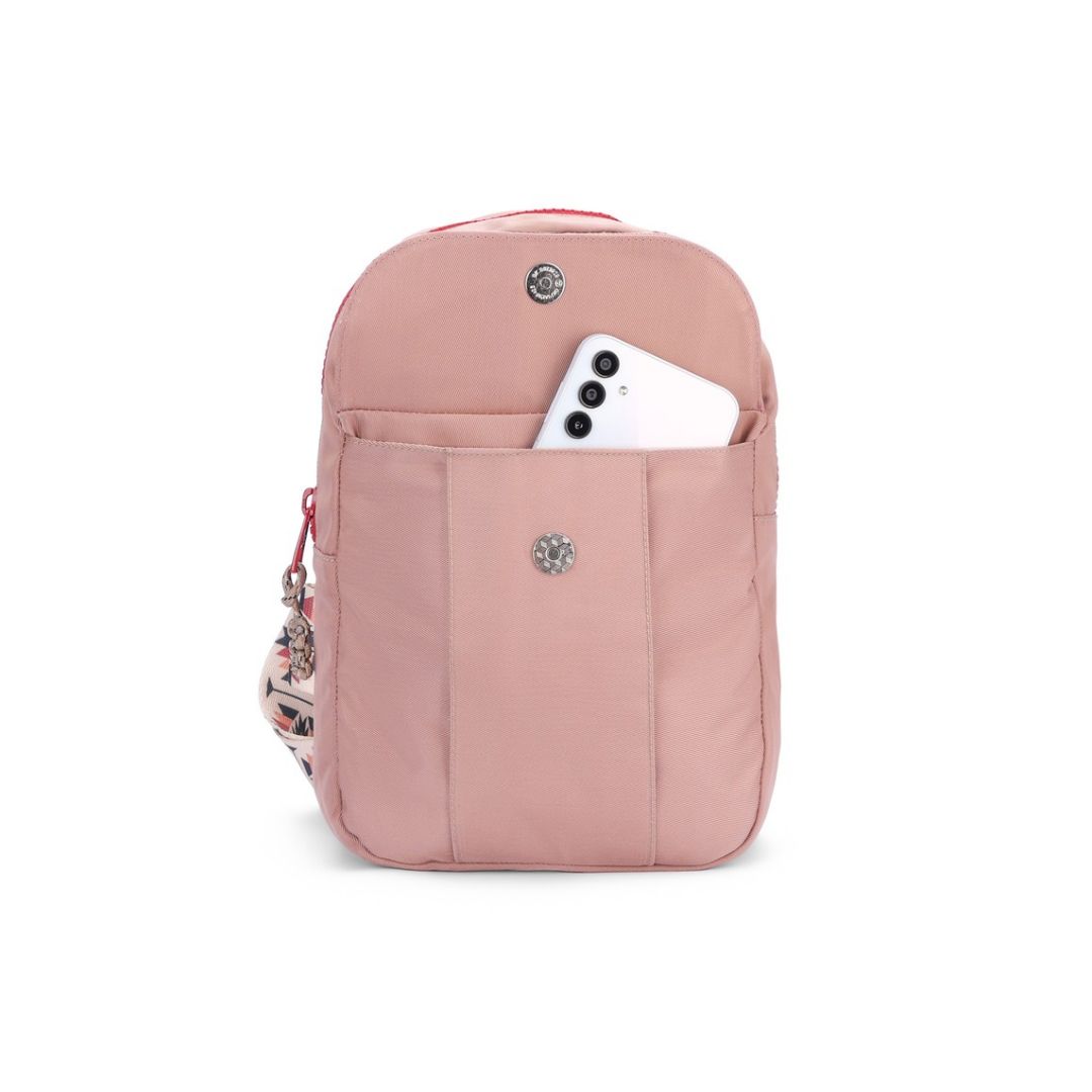 Front Locked Pocket Sling Bag