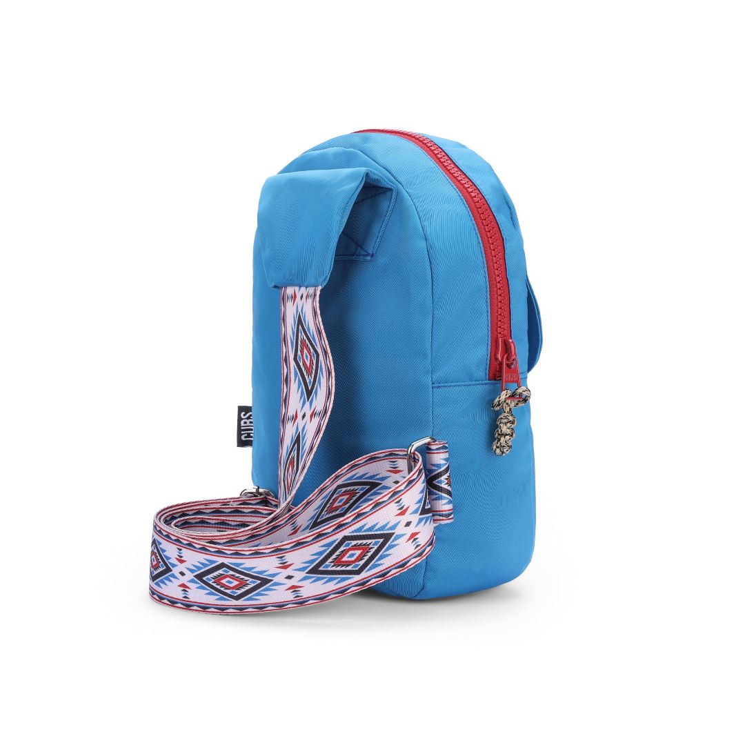 Front Locked Pocket Sling Bag