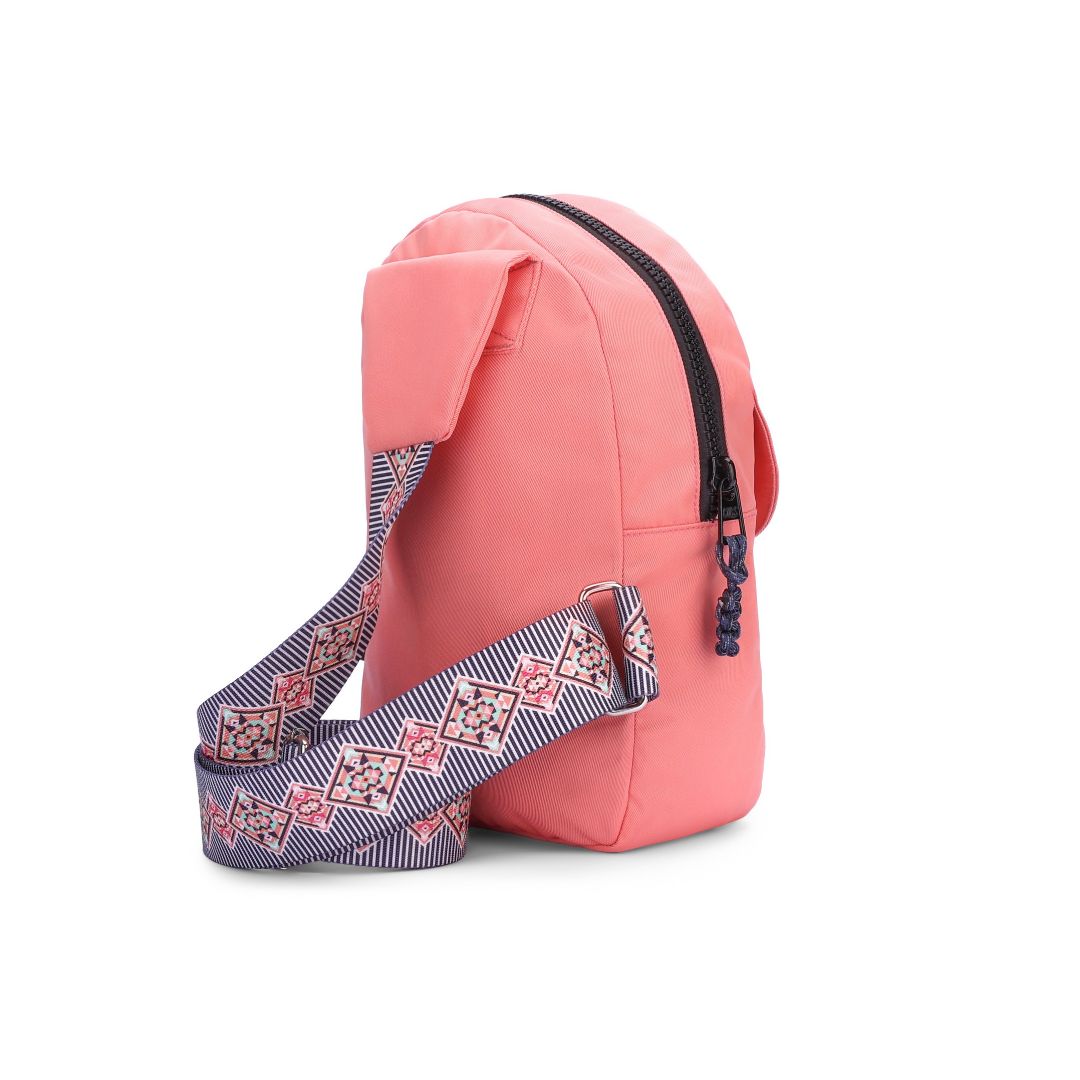 Front Locked Pocket Sling Bag