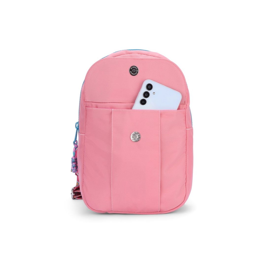 Front Locked Pocket Sling Bag