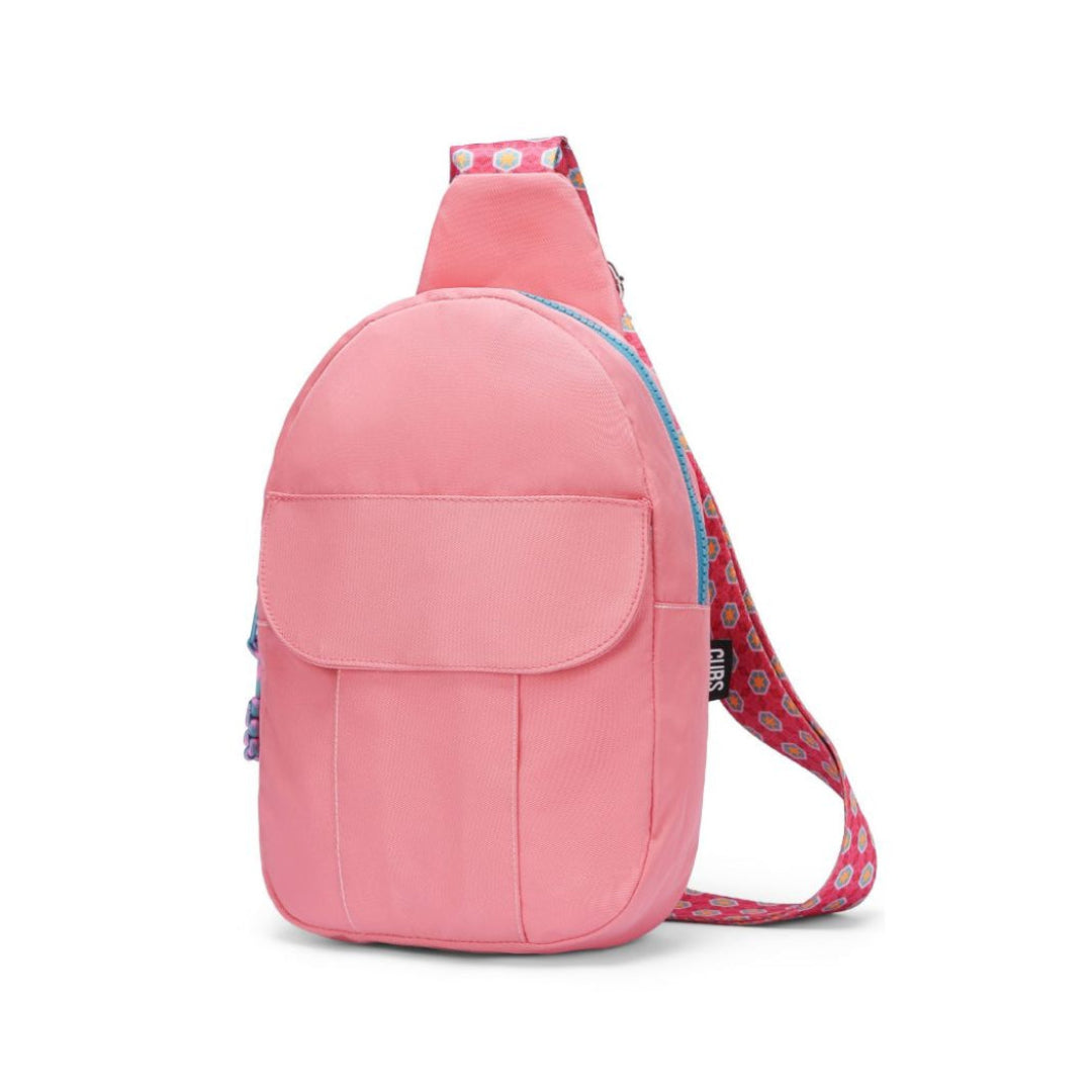 Front Locked Pocket Sling Bag