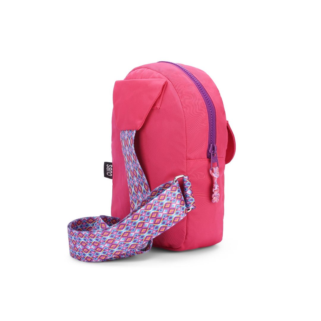 Front Locked Pocket Sling Bag