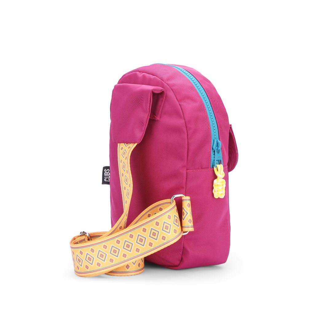Front Locked Pocket Sling Bag