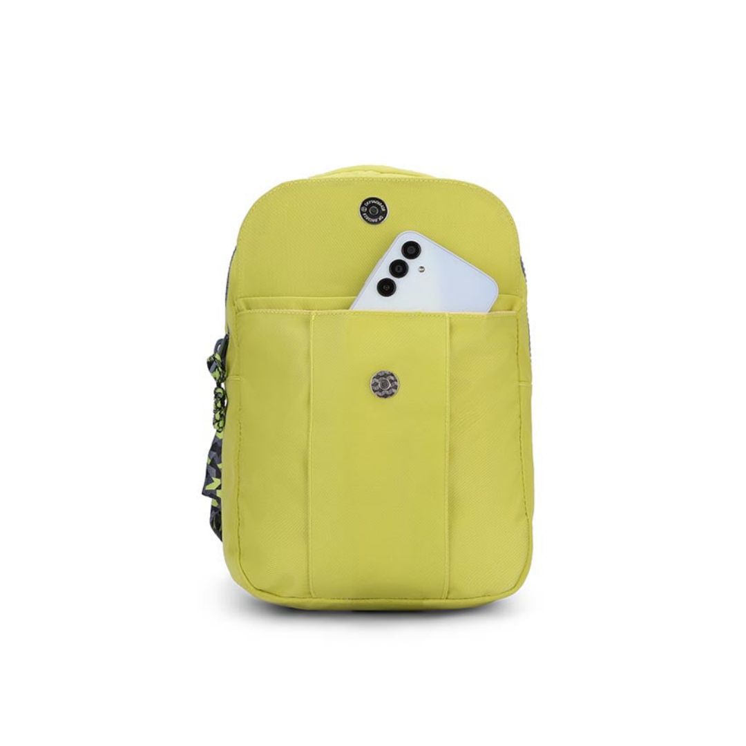 Front Locked Pocket Sling Bag
