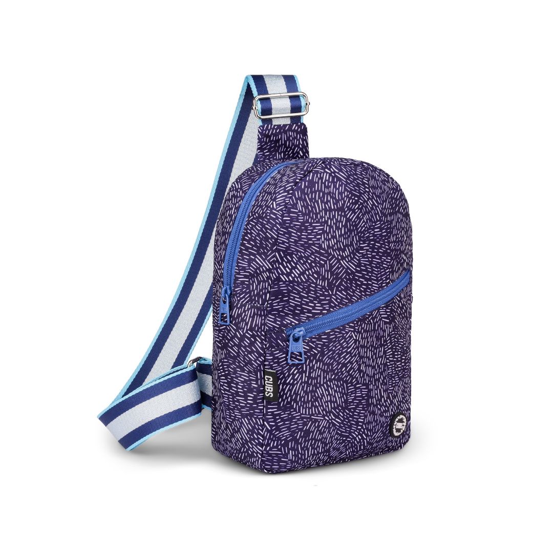 Front Zipper Sling Bag