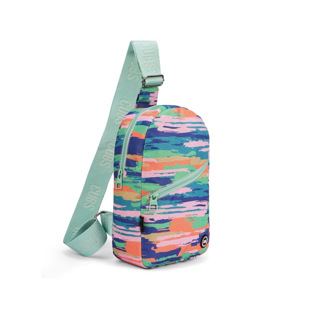 Front Zipper Sling Bag