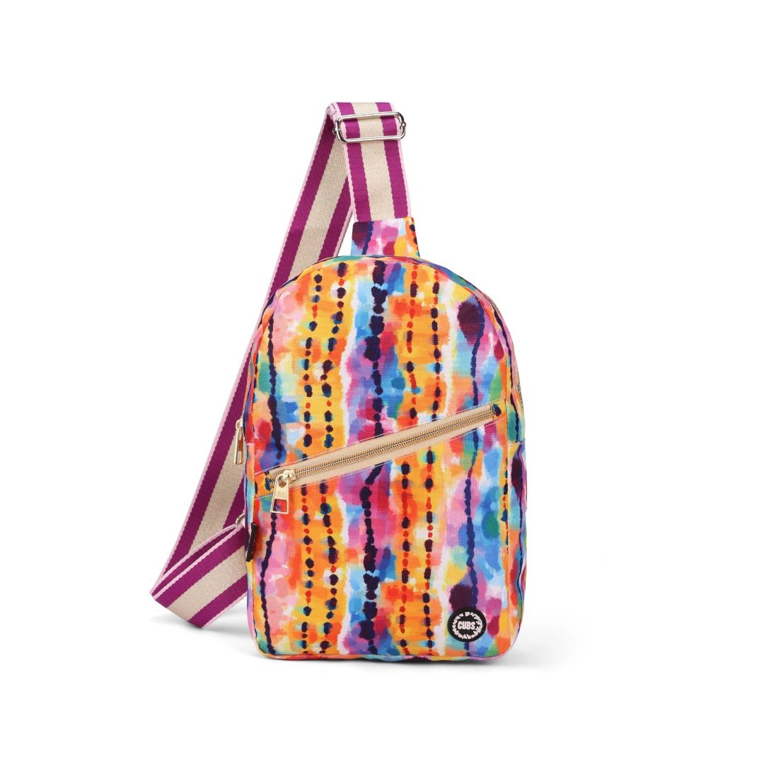 Front Zipper Sling Bag