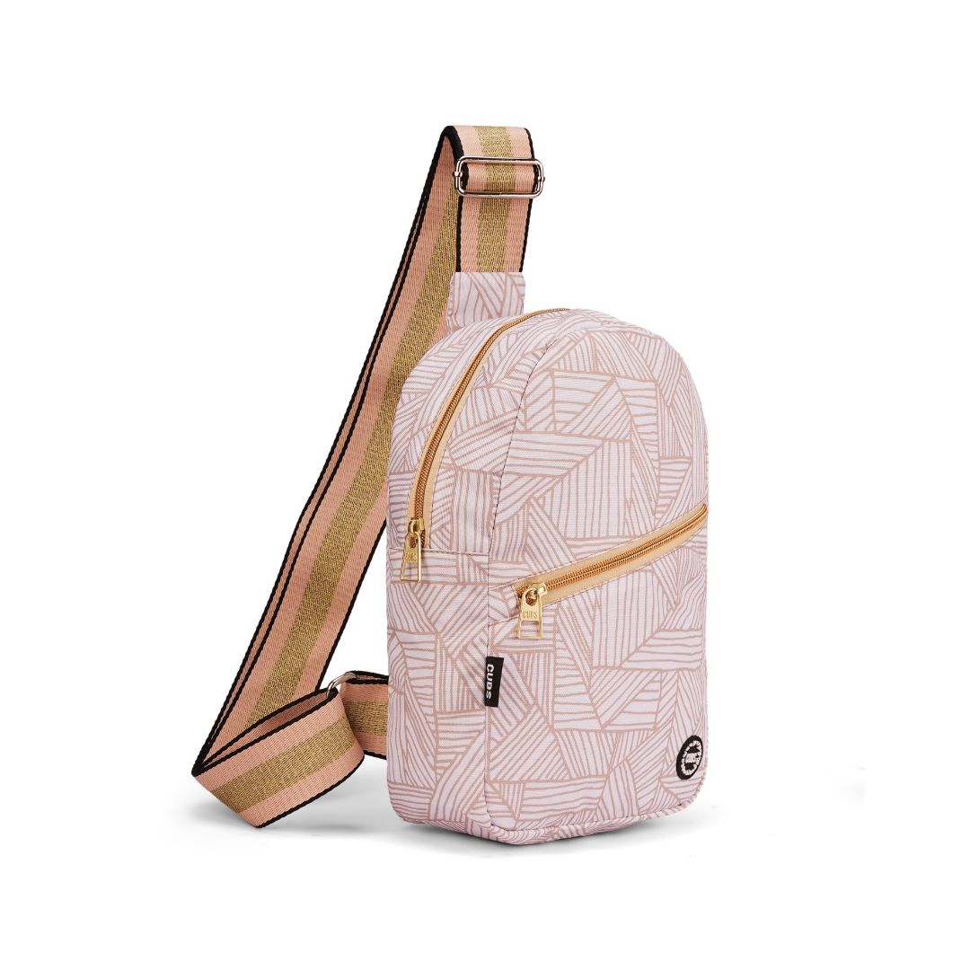 Front Zipper Sling Bag