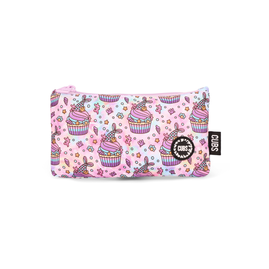 Lilac Cute Mermaid Pencil Case 1L