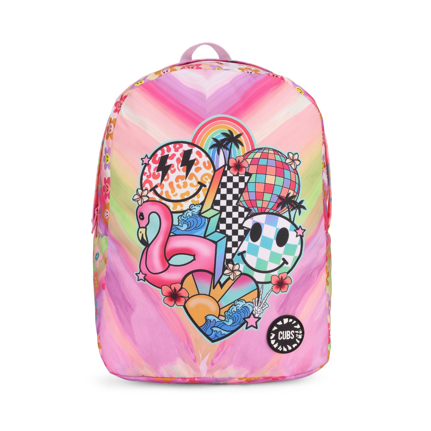 Smiles and Flamingos Backpack 30L