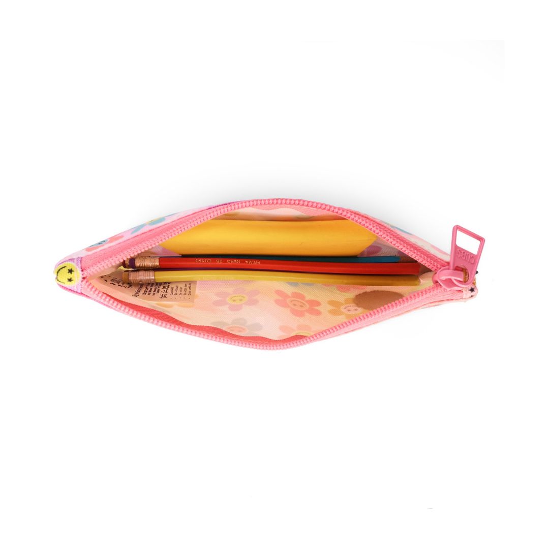 Smiles and Flamingos Pencil Case 1L