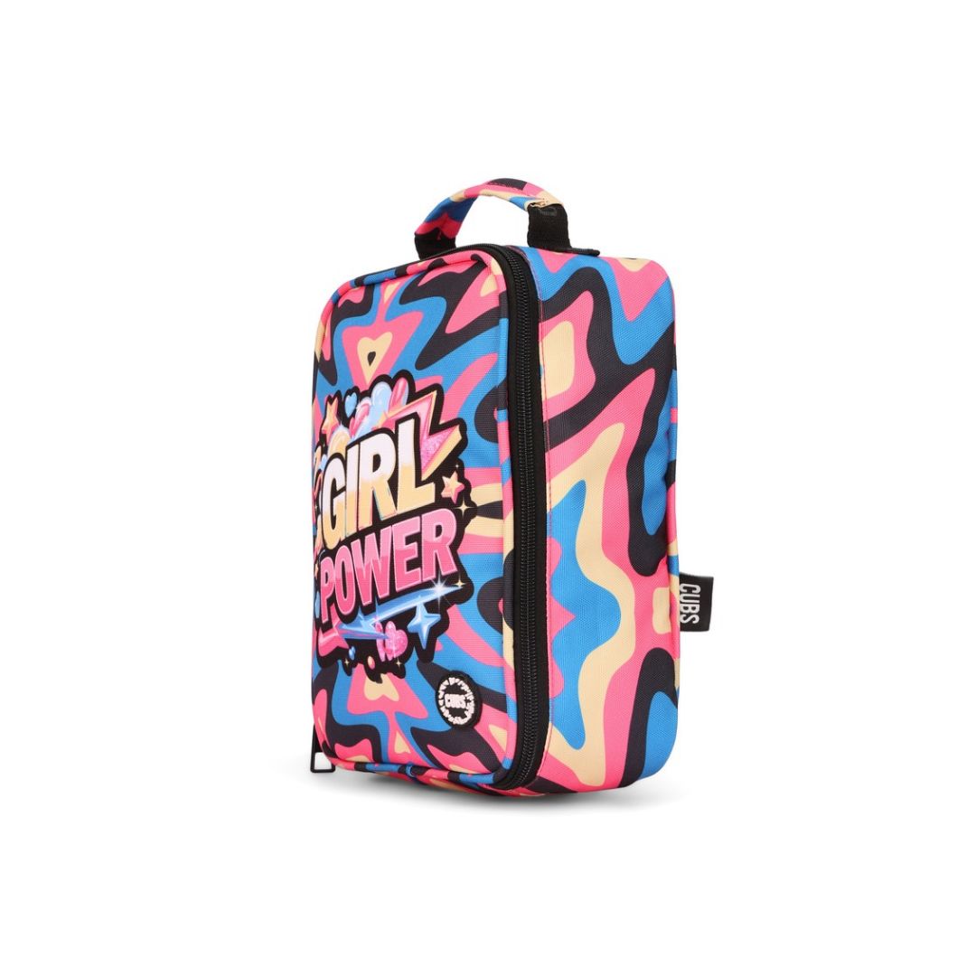 Girl Power Black Lunch Bag 5L