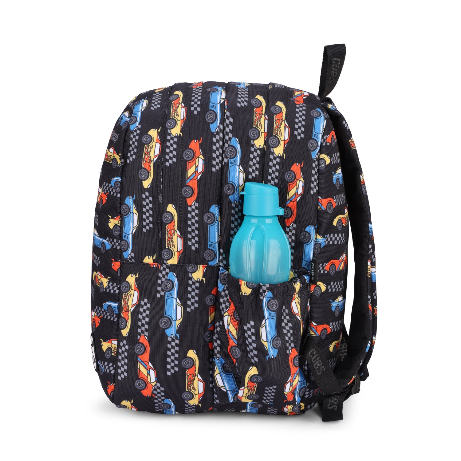 Black Racing Cars Backpack 30L