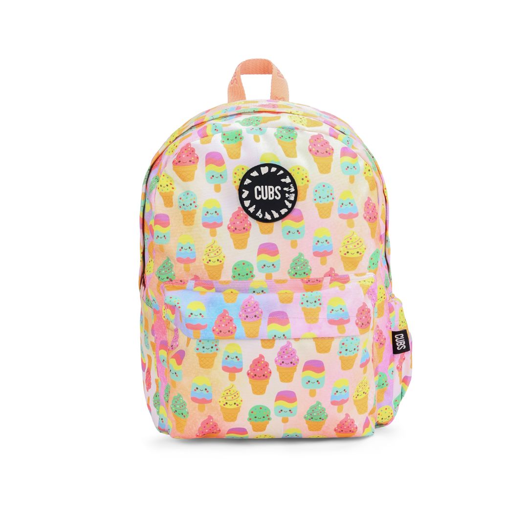 Smiling Ice Cream Junior Student Backpack 28L