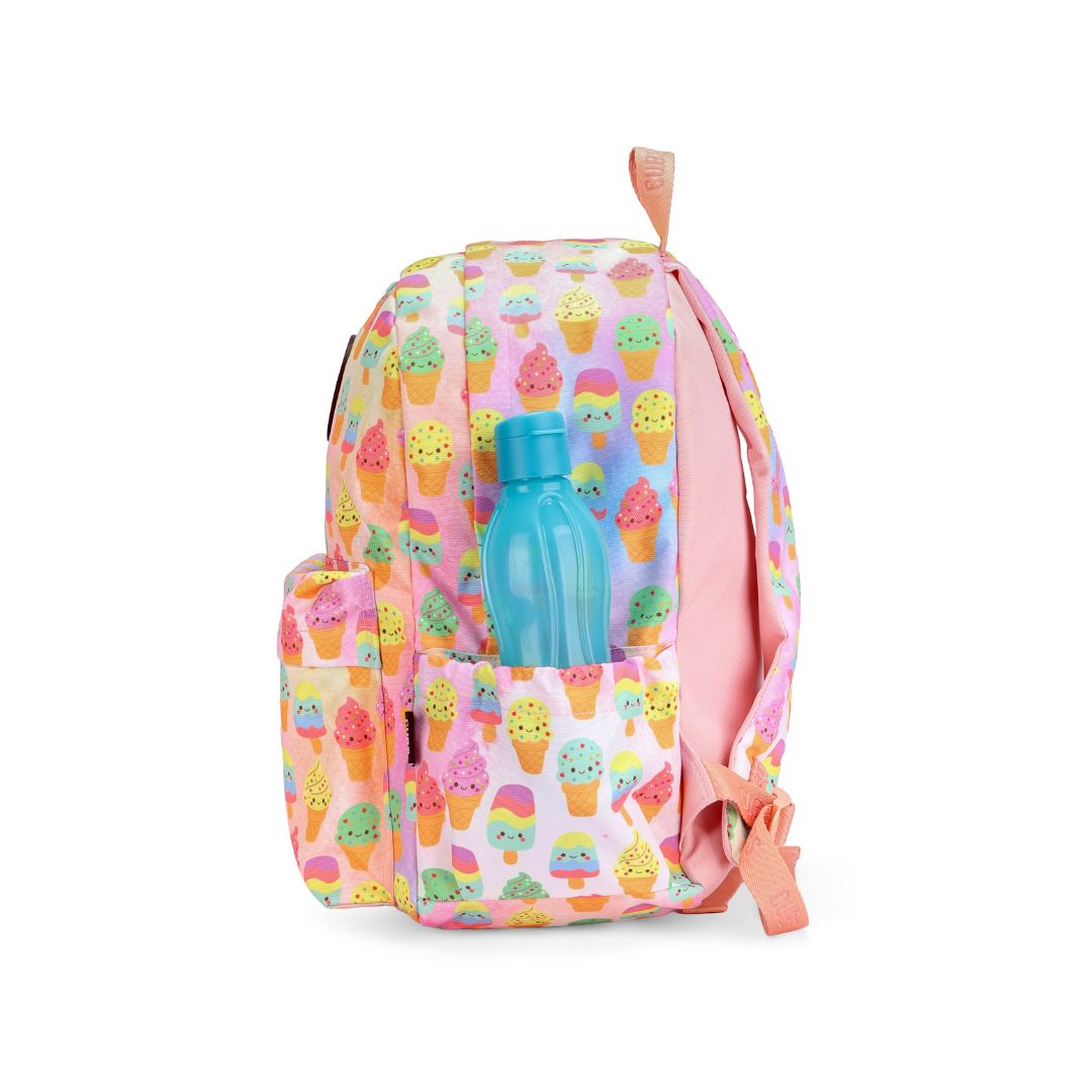 Smiling Ice Cream Junior Student Backpack 28L