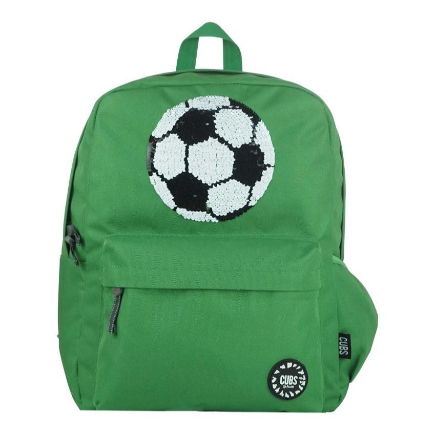 Football Flip Sequin Boys Backpack